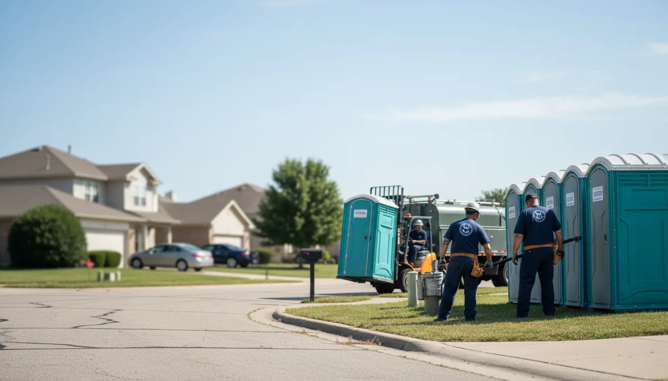 Porta Potty Rental in West Union, IA near me